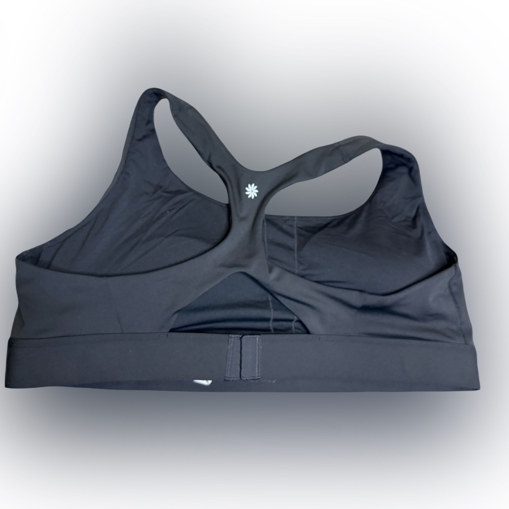 Athleta 2X Black Sports Bra